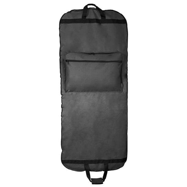 60 Inch Garment Travel Bag Dust Cover Dress with Zipper Pockets and Shoe for